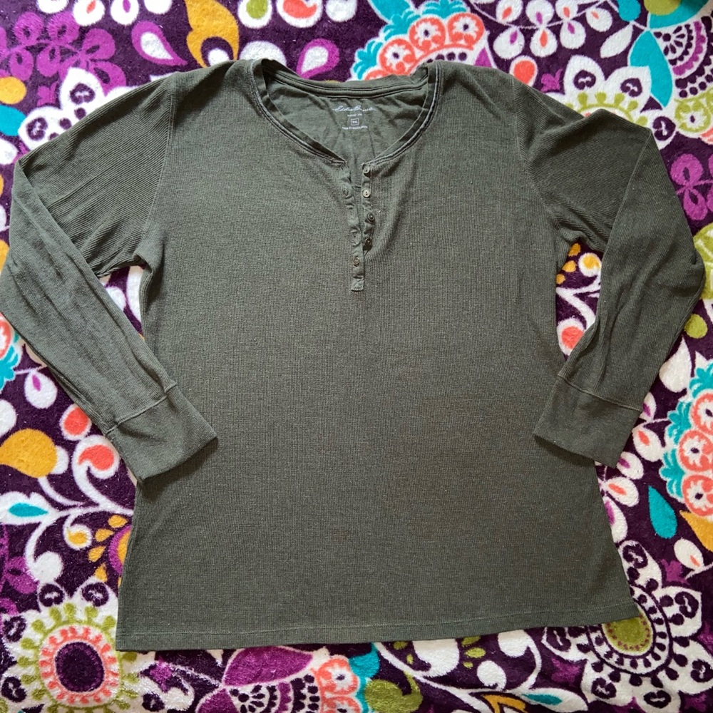 Eddie Bauer Size XXL Long Sleeve Top